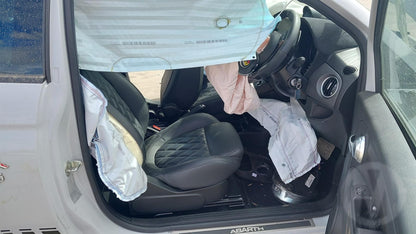 2021 ABARTH 500 LH REAR, SEAT BELT ONLY, 595, 01/13-03/21  SEAT BELT STALK