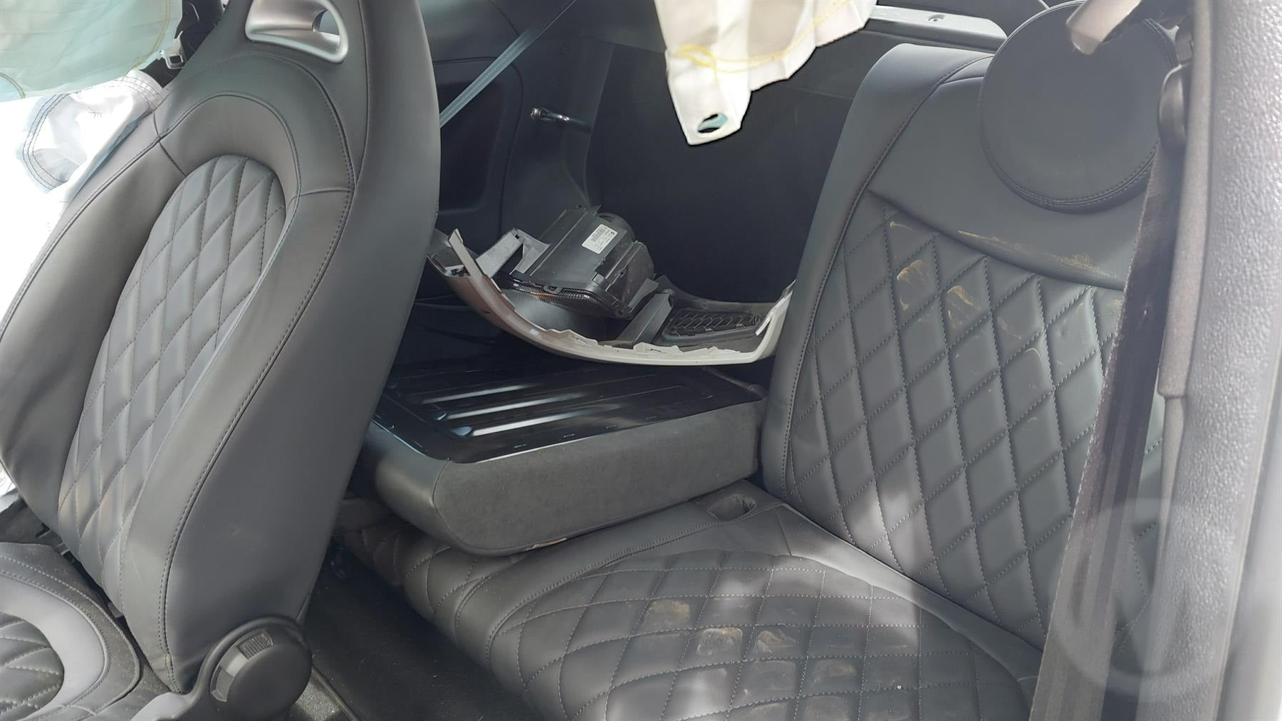 2021 ABARTH 500 RH REAR, SEAT BELT ONLY, 595, 01/13-03/21  SEAT BELT STALK