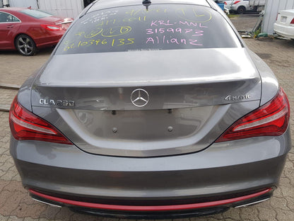 2017 MERCEDES CLA CLASS RH FRONT, SEAT BELT ONLY, C117/X117, 10/13-01/19 A1768602085 SEAT BELT STALK