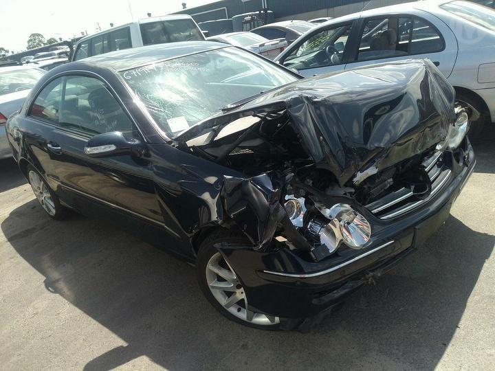 2006 MERCEDES CLK LEFT FRONT DOOR LOCK, W/ KEYLESS START TYPE (4 WIRES), C209/A209, 06/02-06/09 A2097200335 DOOR BOOT GATE LOCK