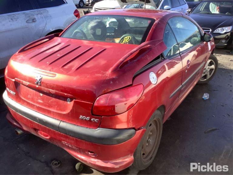 2002 PEUGEOT 206 CABRIOLET 10/99-05/03 6351N7 RIGHT TAILLIGHT