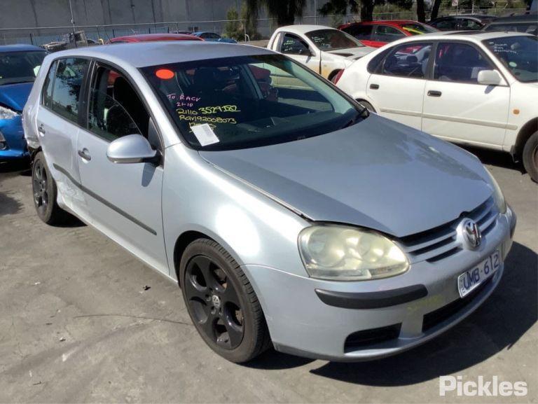 2006 VOLKSWAGEN GOLF GEN 5, ON MOTOR P/N 1K0614117H, ON MODULE P/N 1K0907379P, 07/04-02/09  1K06141174H ABS PUMP MODULATOR