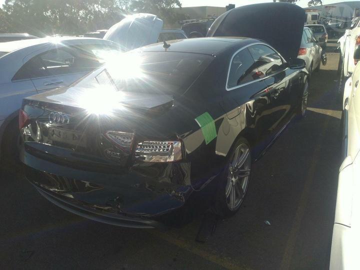 2013 AUDI A5/S5 RH FRONT, SEAT BELT ONLY, 8T, COUPE, 10/07-11/16 8T0857705B SEAT BELT STALK