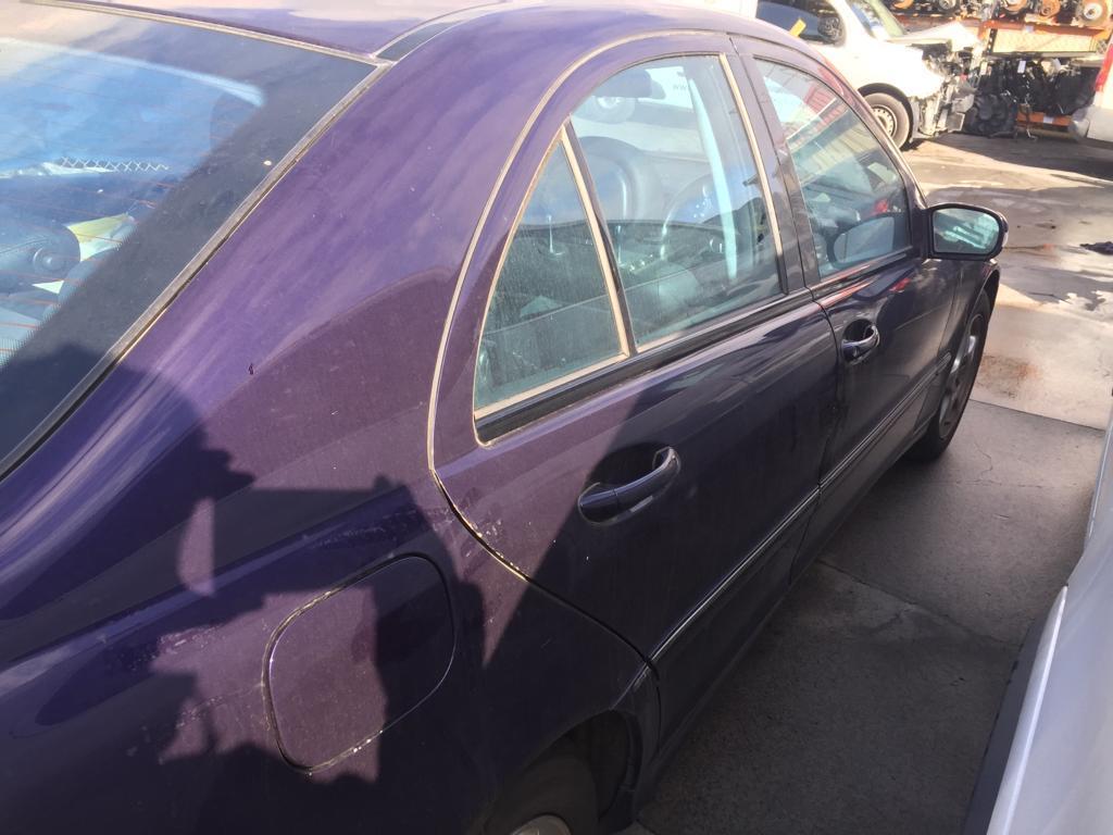 2001 MERCEDES C CLASS W203, SEDAN, ELEGANCE, CHROME TOP MOULD, 11/00-06/07 A2038851625 REAR BUMPER