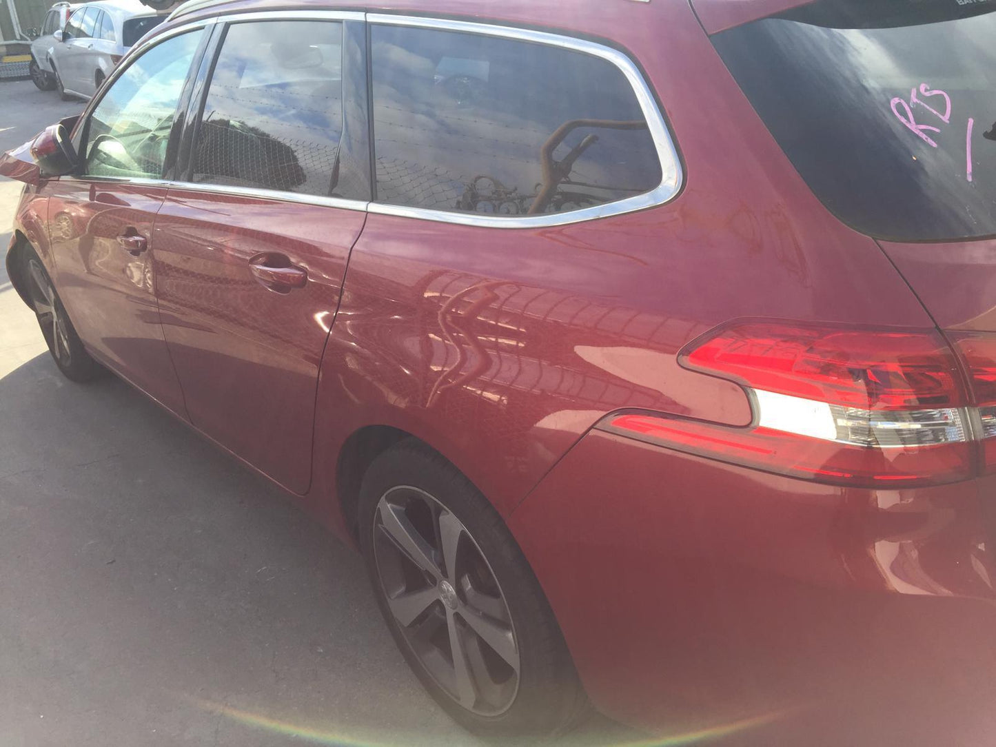 2015 PEUGEOT 308 T9, 10/14-05/21 1609239480 DOOR HANDLE