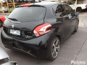 2013 PEUGEOT 208 RH FRONT, SEAT BELT ONLY, A9, 10/12-12/18 98029971XX SEAT BELT STALK