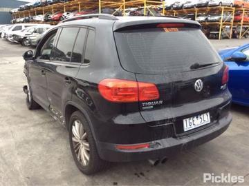 2012 VOLKSWAGEN TIGUAN DASH, 5N, 05/09-08/16 F5K0880204A  LEFT AIRBAG