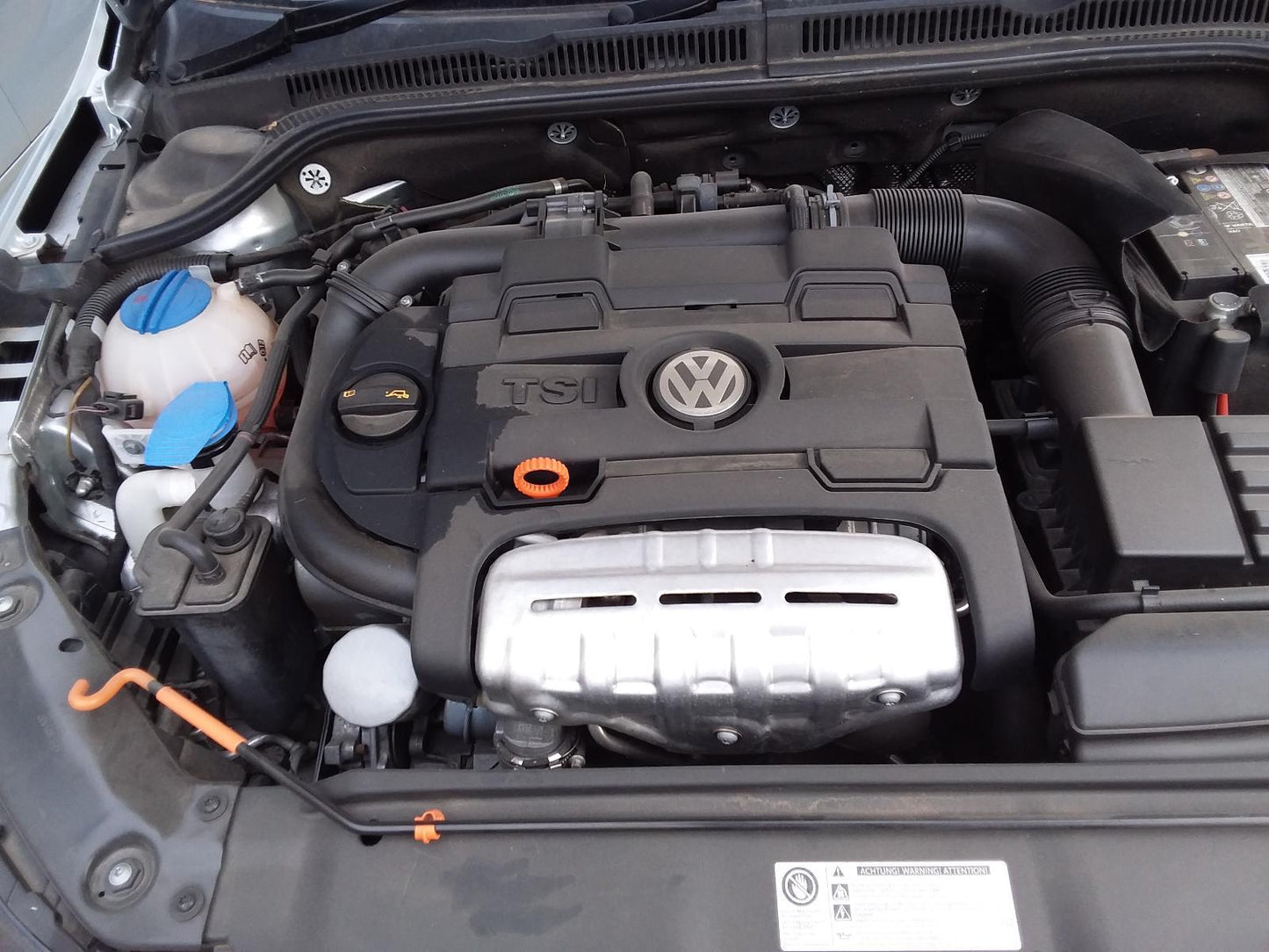 2012 VOLKSWAGEN JETTA ENGINE ECU, PETROL, 1.4, CAVD CODE, TURBO/SCHARGED, ECU ONLY, 1B, 02/11-10/14 03C906027BD ECU