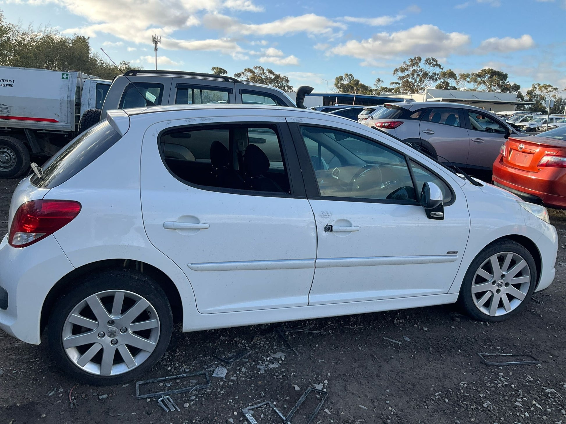 2012 PEUGEOT 207 CLOCKSPRING***USE COMBINATION SWITCH PART TYPE***  AIRBAG MODULE SENSOR