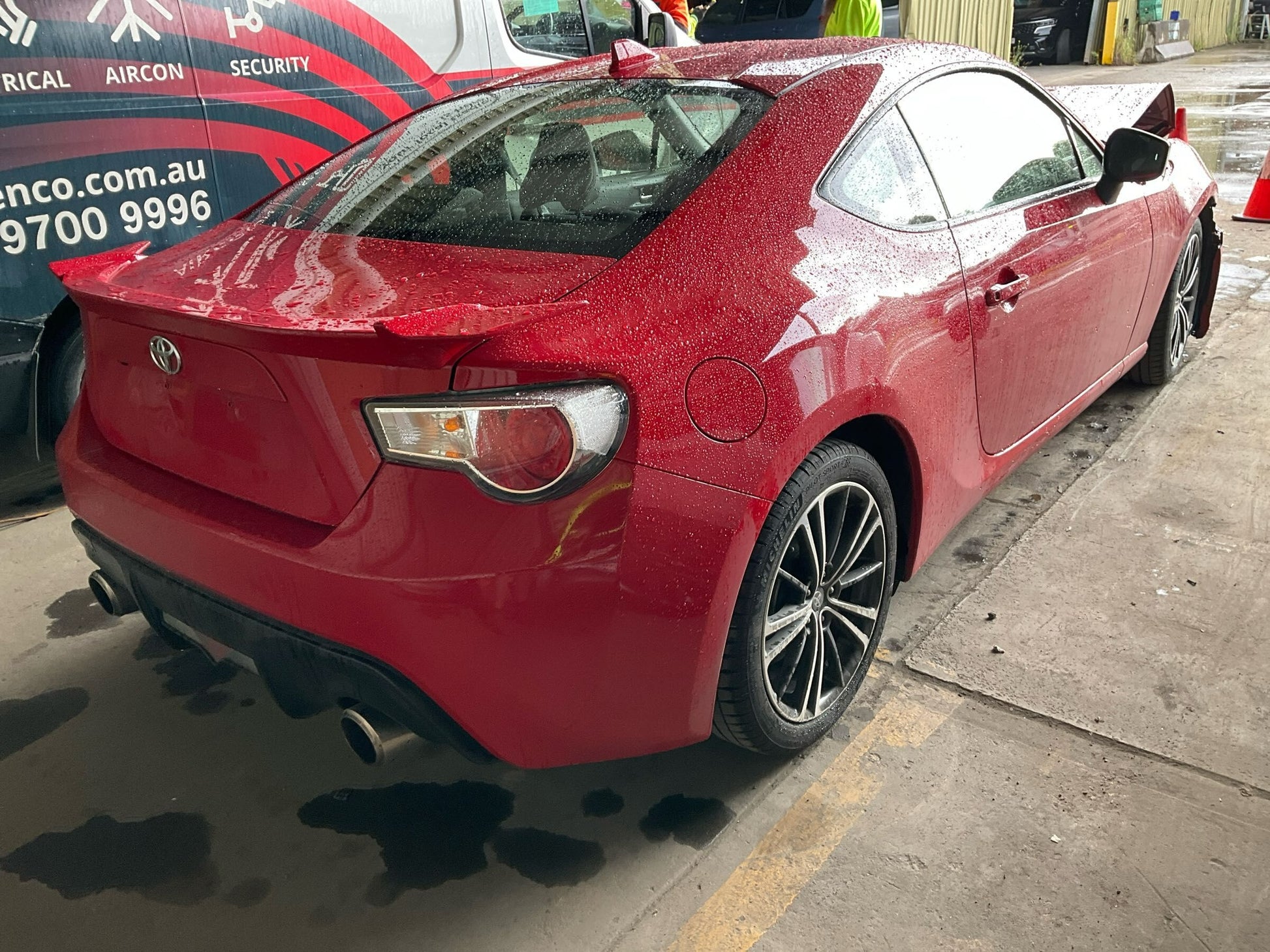 2014 TOYOTA 86 BUMPER FOGLAMP, ZN6, 04/12-09/16  RIGHT INDICATOR FOG SIDE