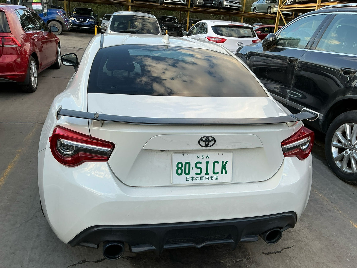 Wrecking 2020 TOYOTA 86 for Used Parts TO1647