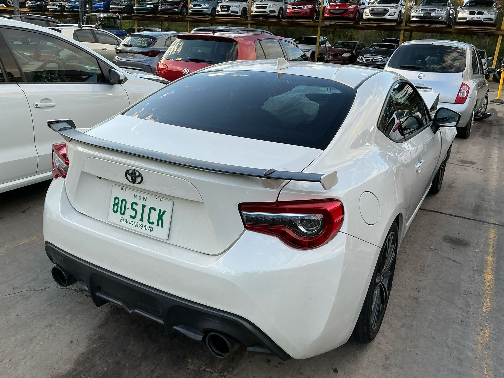 Wrecking 2020 TOYOTA 86 for Used Parts TO1647