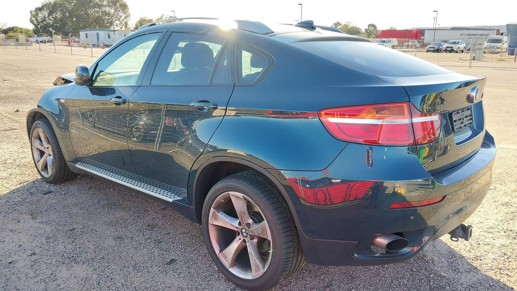 2012 BMW X6 E71, xDRIVE30d/35i/40d TYPE, 07/08-05/14 51122147603 REAR BUMPER