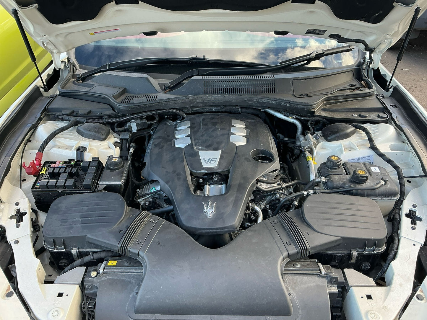 2016 MASERATI GHIBLI COUPE COMPLETE REAR ASSY, LEATHER, M157, 05/14-  2ND SEAT REAR SEAT