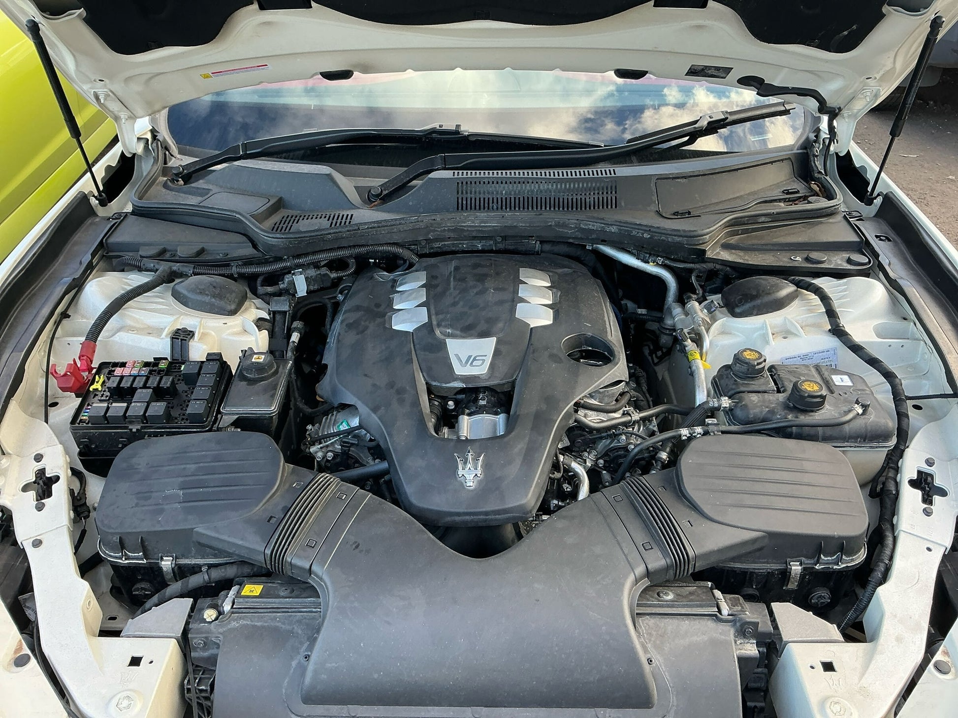 2016 MASERATI GHIBLI COUPE COMPLETE REAR ASSY, LEATHER, M157, 05/14-  2ND SEAT REAR SEAT