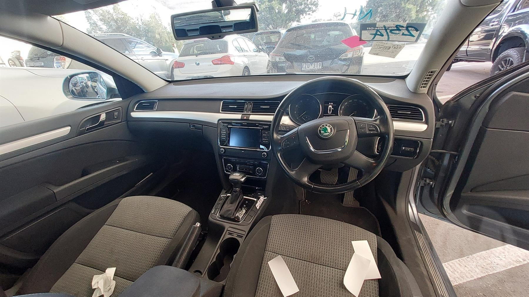 2013 SKODA SUPERB PETROL, 3T, 03/09-12/15 3T2920841J INSTRUMENTCLUSTER