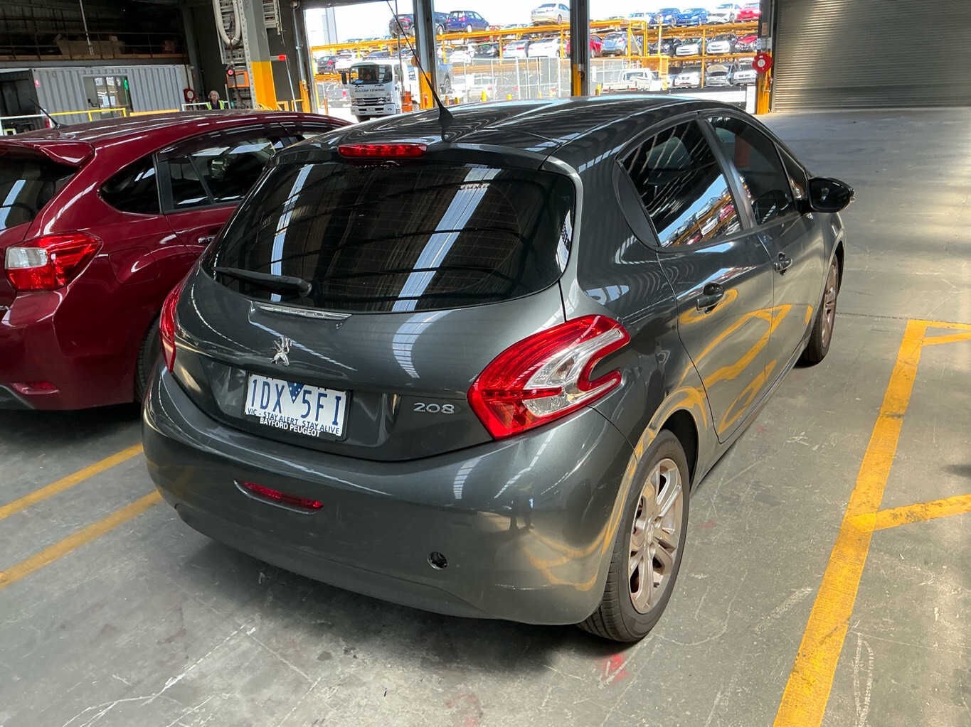 2015 PEUGEOT 208 A9, 10/12-12/18 9673768880 LEFT GUARD LINER