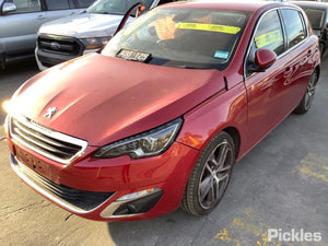 2016 PEUGEOT 308 T9, LED, W/ DAYTIME RUNNING LAMP TYPE, 10/14-06/17 9800546480 LEFT HEADLAMP