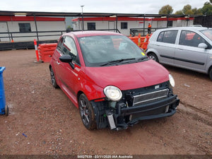 2016 ABARTH 500 TAILGATE, HARD TOP, 595, 01/13-03/21 52026214/52056198 BOOTLID TAILGATE