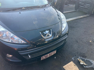 2010 PEUGEOT 207 A7, CLIMATE CONTROL TYPE, NON CHROME RING ON DIAL, 03/07-12/12 6452R4 HEATER AC CONTROLS