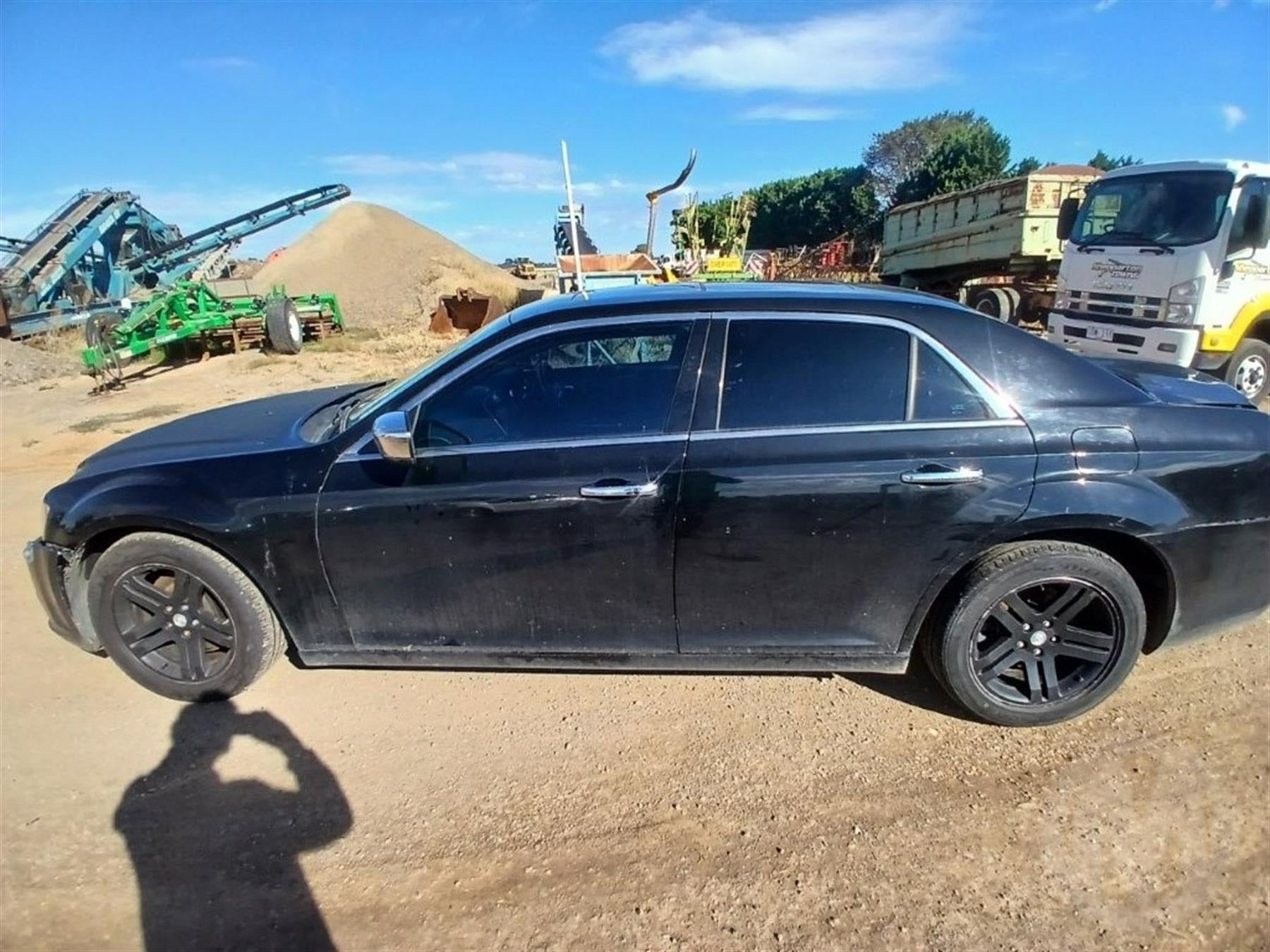 2013 CHRYSLER 300C INNER, RH REAR, LX2, 12/11-12/14 1TF54DX9AC DOOR HANDLE